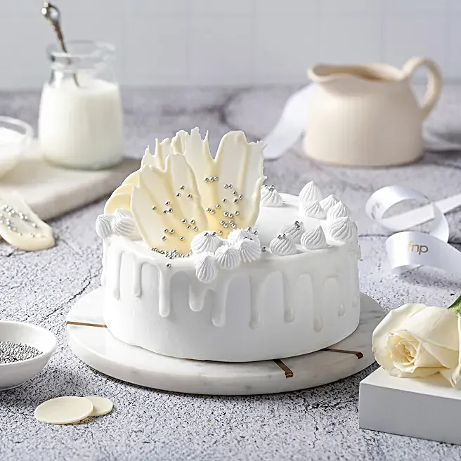 White Forest Cream Cake- 500 gm