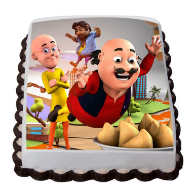 1kg Motu Patlu photo cake