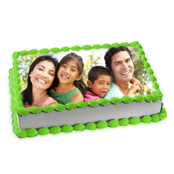 1kg Pineapple Photo Cake 1kg Pineapple Photo Cake