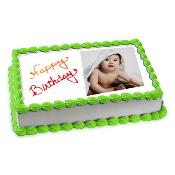 2kg Photo Cake Pineapple 2kg Photo Cake Pineapple