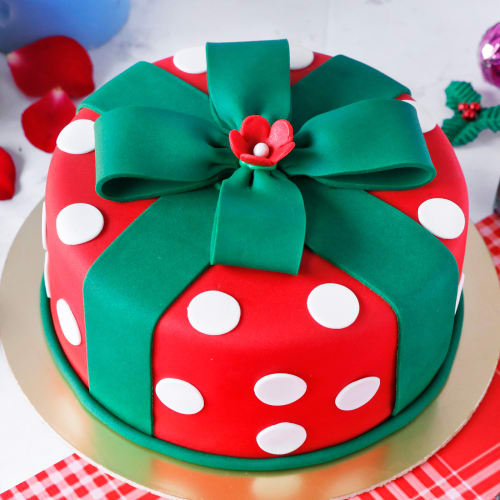 1 Kg Christmas Gift Cake
