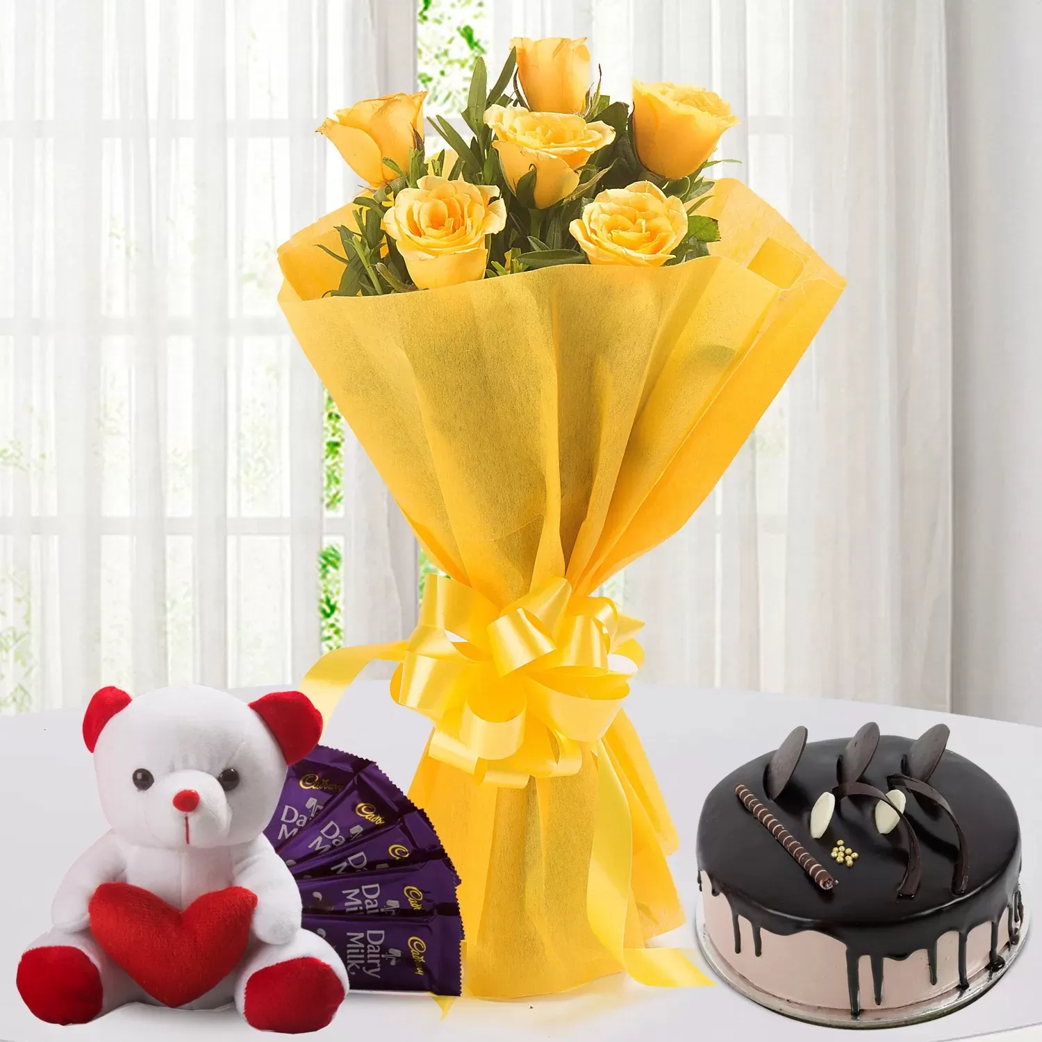 Roses N Choco Hamper Combo Roses N Choco Hamper Combo