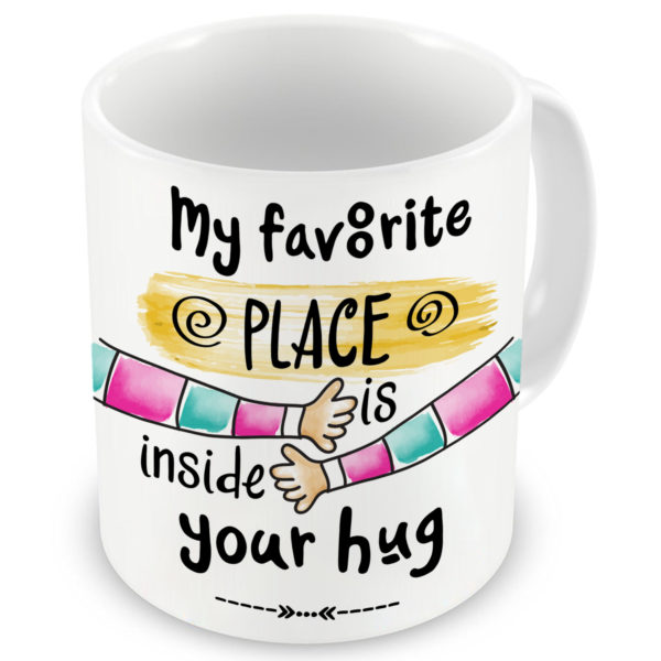 My Favorite Thing Quote Printed Ceramic Coffee Mug