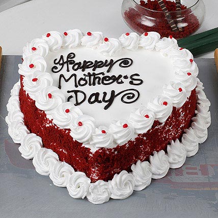 Heart Shaped Mothers Day Cake 1kg Heart Shaped Mothers Day Cake 1kg