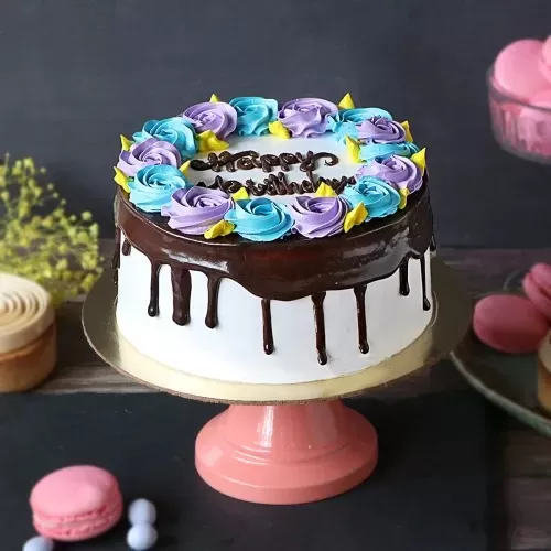 500 gm Chocolate Ganache Drip Cake