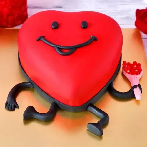 Love You Proposal Cake (Eggless) (1Kg) Love You Proposal Cake (Eggless) (1Kg)