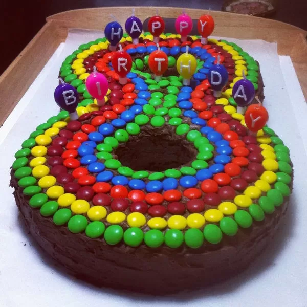 Spectrum 8th Birthday Cake Spectrum 8th Birthday Cake