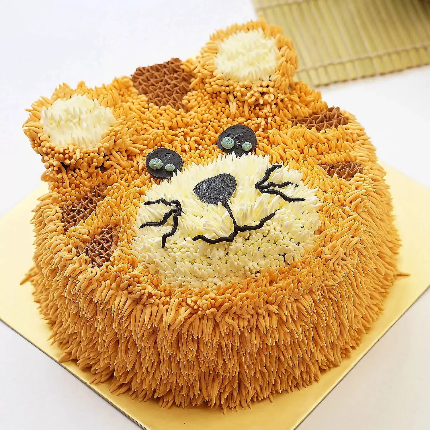 Sweet Tiger Design Cake- Chocolate 1 Kg Sweet Tiger Design Cake- Chocolate 1 Kg
