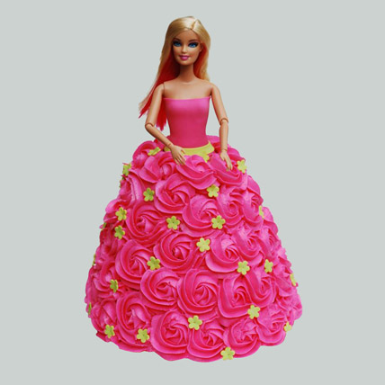 Pink Barbie Cake 2kg