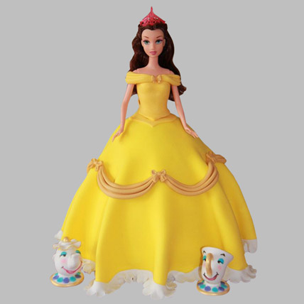 Sunshine Barbie Cake 2Kg