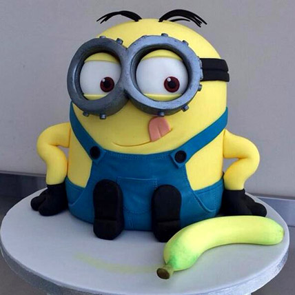 Banana N Bob Minion Cake 2kg