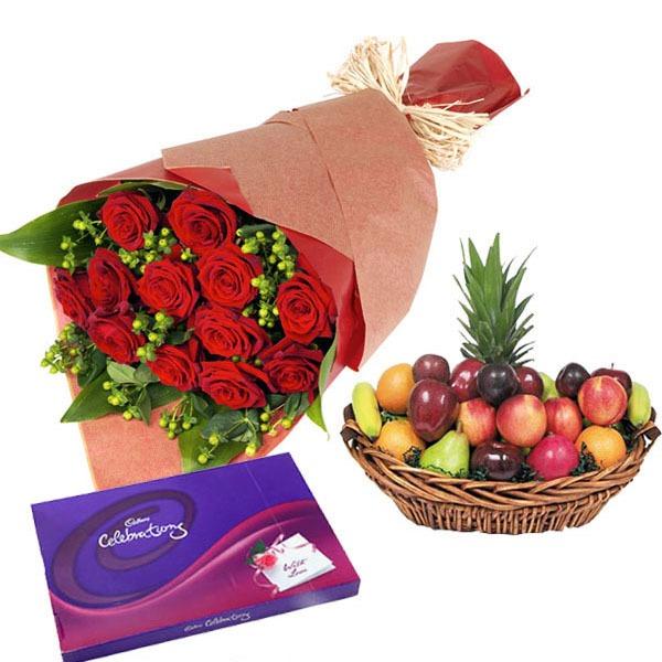 Always Adorable Flower Hamper Always Adorable Flower Hamper