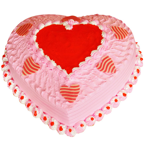 Heart Shape Strawberry Cake Heart Shape Strawberry Cake