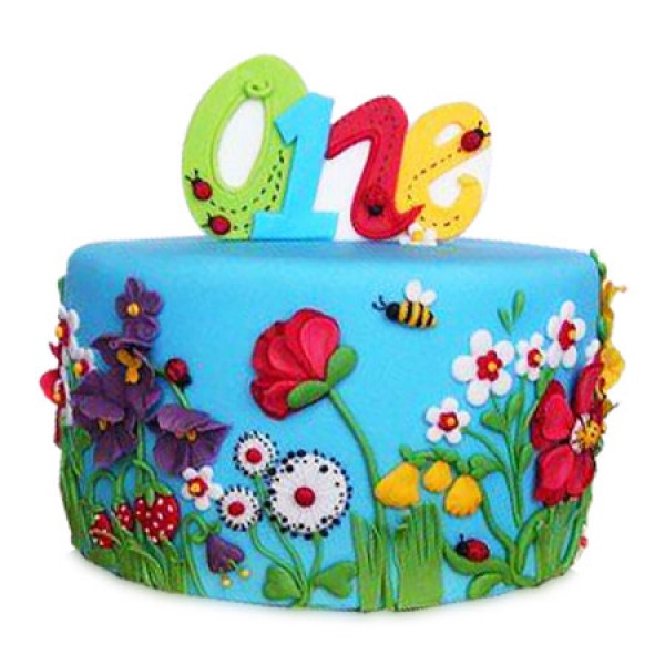 Flowers N Petals Cake