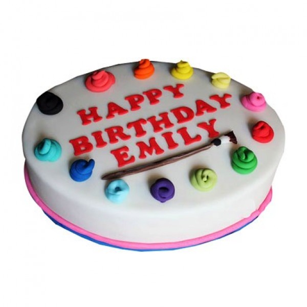 Artist Birthday Cake 2kg