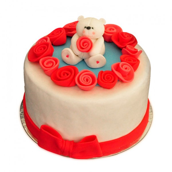 Lovely Teddy Bear Cake 2kg