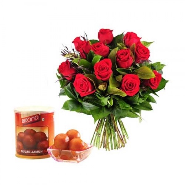 Roses with Sweets