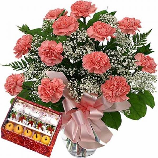Carnation with Sweets