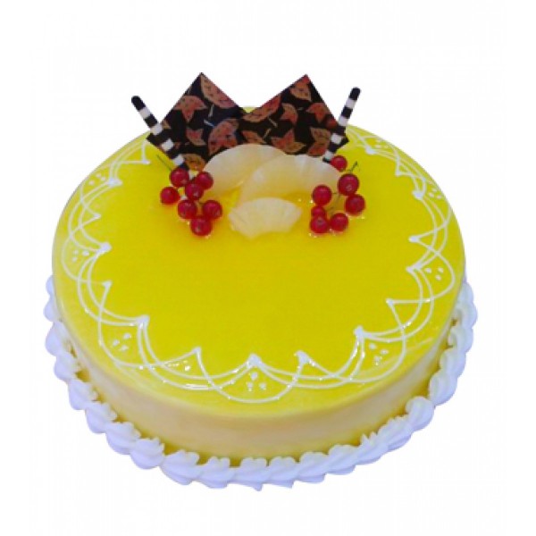 Eggless Pineapple Cake Eggless Pineapple Cake